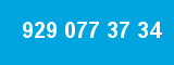929 077 37 34 929 077 37 34